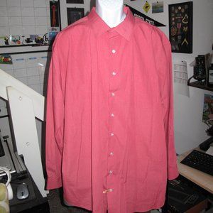 Sized 19 Synrgy by DXL Big and Tall Dress Shirt